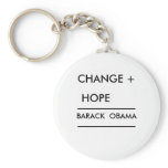 CHANGE PLUS HOPE Keychain