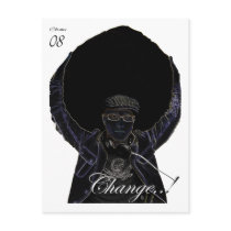 "Change..!" Postcard