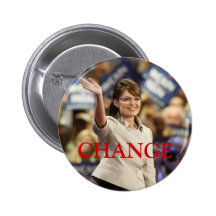 CHANGE-SARAH PALIN PIN