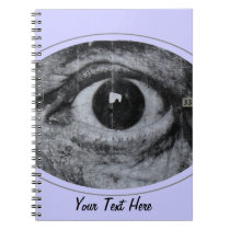 Change the Color Graffiti Eye notebooks