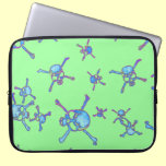 Change the Color Skulls laptop sleeves