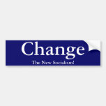 Change, The New Socialism! Anti-Obama Sticker Bumper Stickers