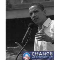Change We Can Believe In photo sculptures