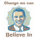 Change We Can Believe In t-shirts