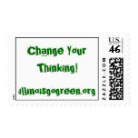 Change Your Thinking!, illinoisgogreen.org Stamps