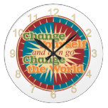 Change Yourself Round Wall Clocks