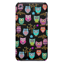 Changeable background owls ipod touch covers