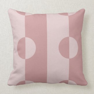 Changeable Color Duo Tone Half-Circle Pillow