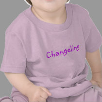 Changeling with Fairy wings t-shirts
