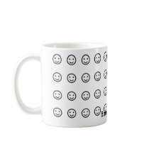 "Changing Faces" 44-Smiley-Face Mug by barrygear "Changing Faces" 44-Smiley-Face Mug