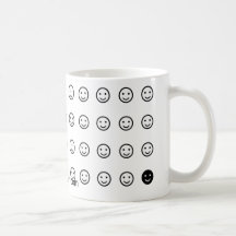 "Changing Faces" 44-Smiley-Face Mug
