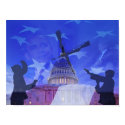 Changing of the Guard, Barack Obama George W Bush posters