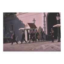 Changing the guard -Monaco posters