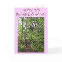 Channah's Birthday cards