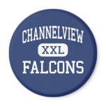 Channelview - Falcons - High - Channelview Texas Refrigerator Magnet