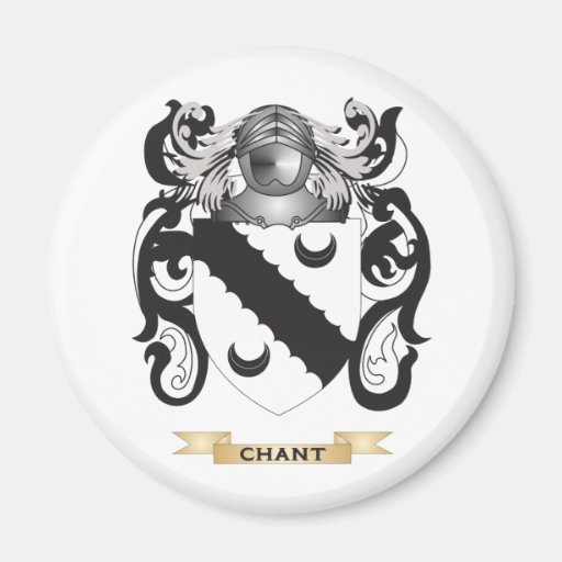 Chant Coat of Arms Fridge Magnet