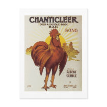 Chanticleer Vintage Songbook Cover postcards