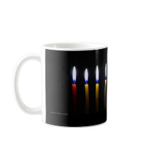 Chanukah Candles Mug