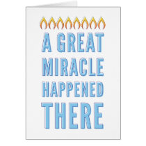 Chanukah greeting card cards