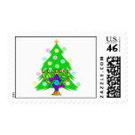Chanukah Menorah Christmas Tree Stamps