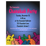 Chanukah Party Flyer