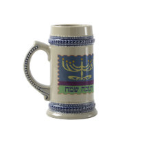 Chanukah Sameach Menorah Steins Coffee Mug