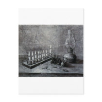 chanukahblackandwhite postcards by saritasdesign chanukahblackandwhite postcards
