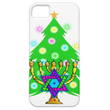 Chanukkah and Christmas iPhone 5 Covers