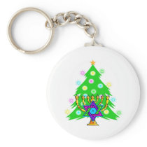 Chanukkah and Christmas Key Chains