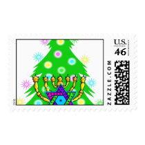 Chanukkah and Christmas Stamps