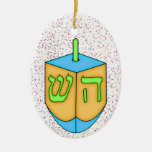 Chanukkah Dreidel Christmas Tree Ornaments