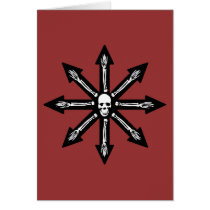 Chaos Bones Greeting Cards