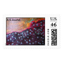 Chaos Canvas Painting, A.S.Josefek Postage