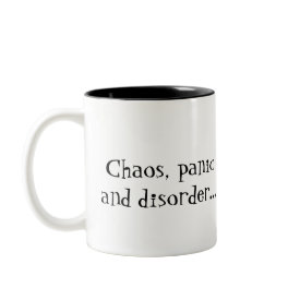 Chaos, panic Coffee mug mug