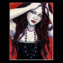 Chaos postcard postcards