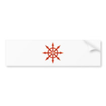 Chaos Symbol Bumper Stickers