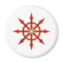 Chaos Symbol Fridge Magnets
