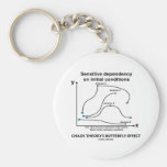 Chaos Theory's Butterfly Effect Key Chain