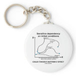 Chaos Theory's Butterfly Effect Key Chain