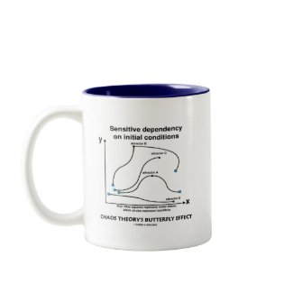 Chaos Theory's Butterfly Effect mug
