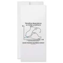Chaos Theory's Butterfly Effect Full Color Rack Card