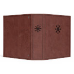 Chaosphere on Red Leather binders