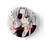 Chaotic Evil Pinback Buttons