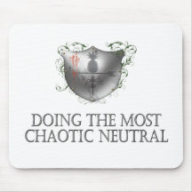 Chaotic Neutral Mouse Pad