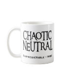 "Chaotic Neutral" mugs