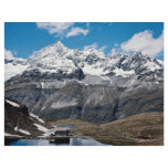 Chapel at Schwarzee and Zinal Rothorn, Switzerland Flyer