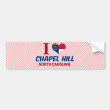 Chapel Hill, North Carolina Bumper Stickers