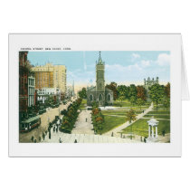 Chapel Street, New Haven, Connecticut Card