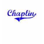 Chaplin Surname Classic Style t-shirts