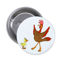 Chappy & Chippy chicken Pins